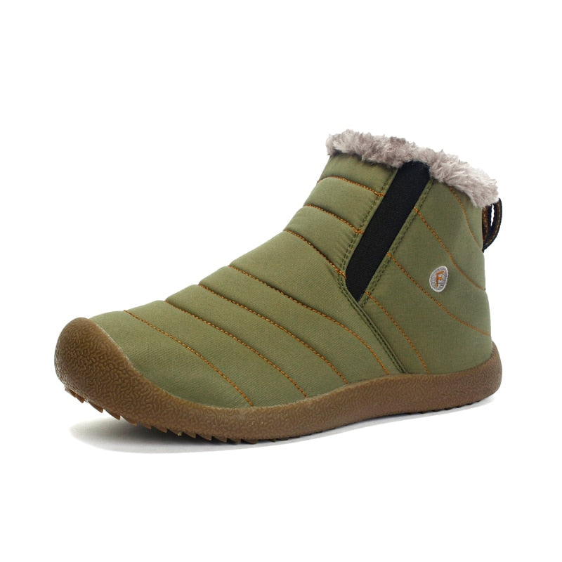 Comelyy Women Warm Shoes Waterproof Non Slip Snow Boots