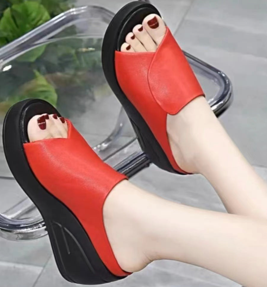 Comelyy Womens Sandals Fashionable Soft Sole Sandals Platform Sandals