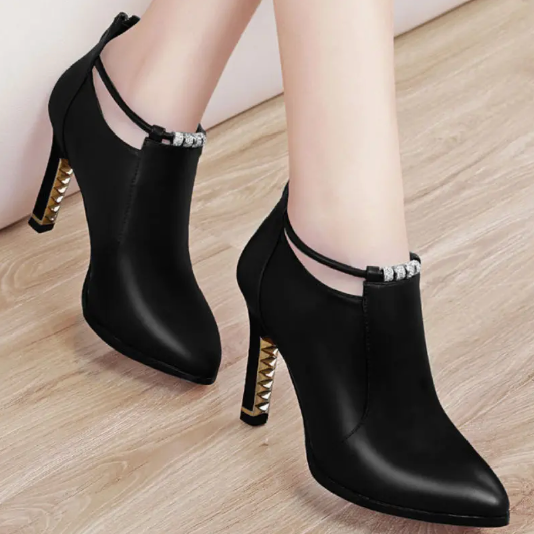 Comelyy Pointed Toe Stiletto Stylish Women's Footwear Heels