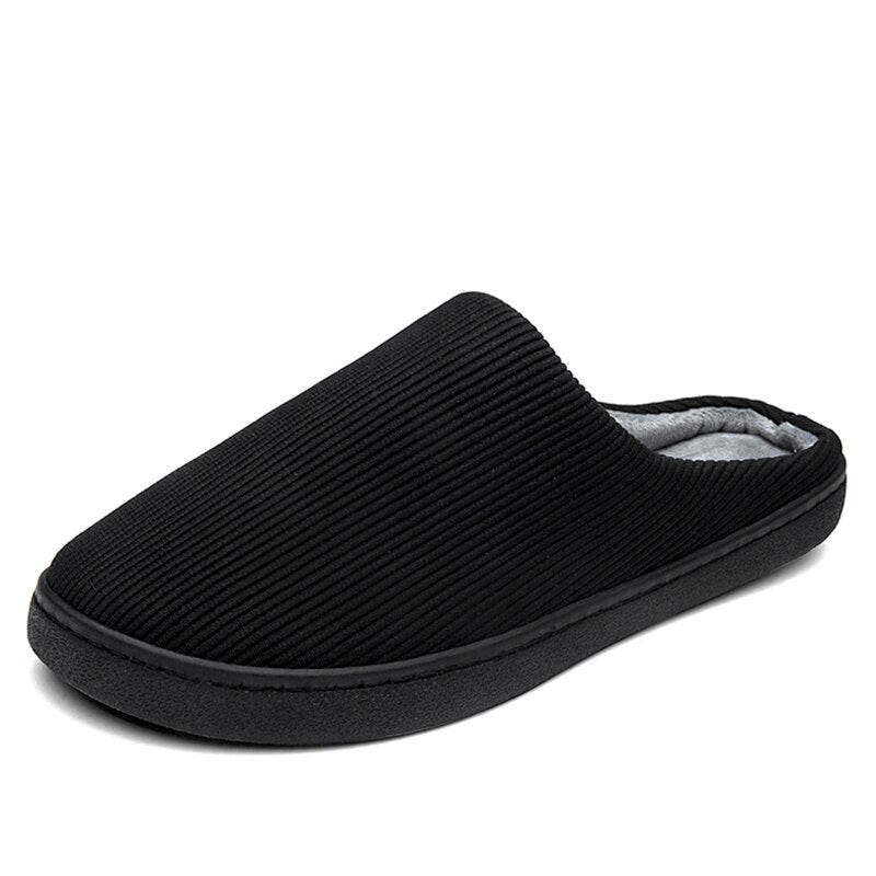 Comelyy Winter Home Slippers Shoes With Fur Warm Casual Slippers