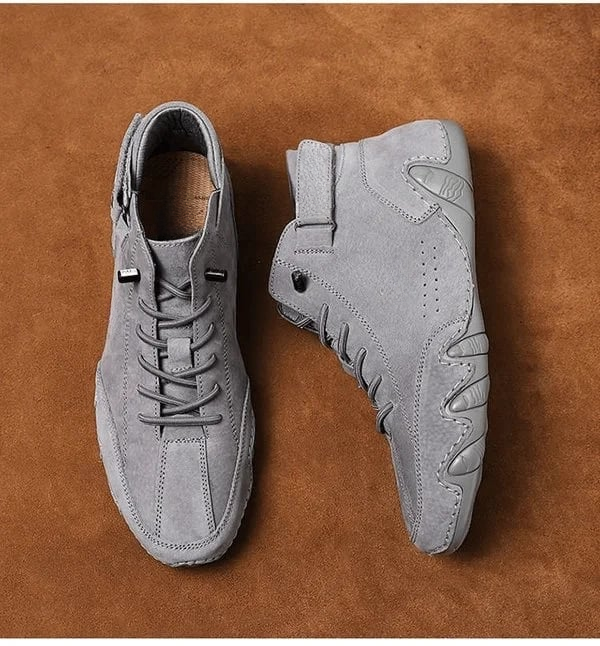 Footnity Suedecraft High Boots Italian Elegance Everyday Comfort