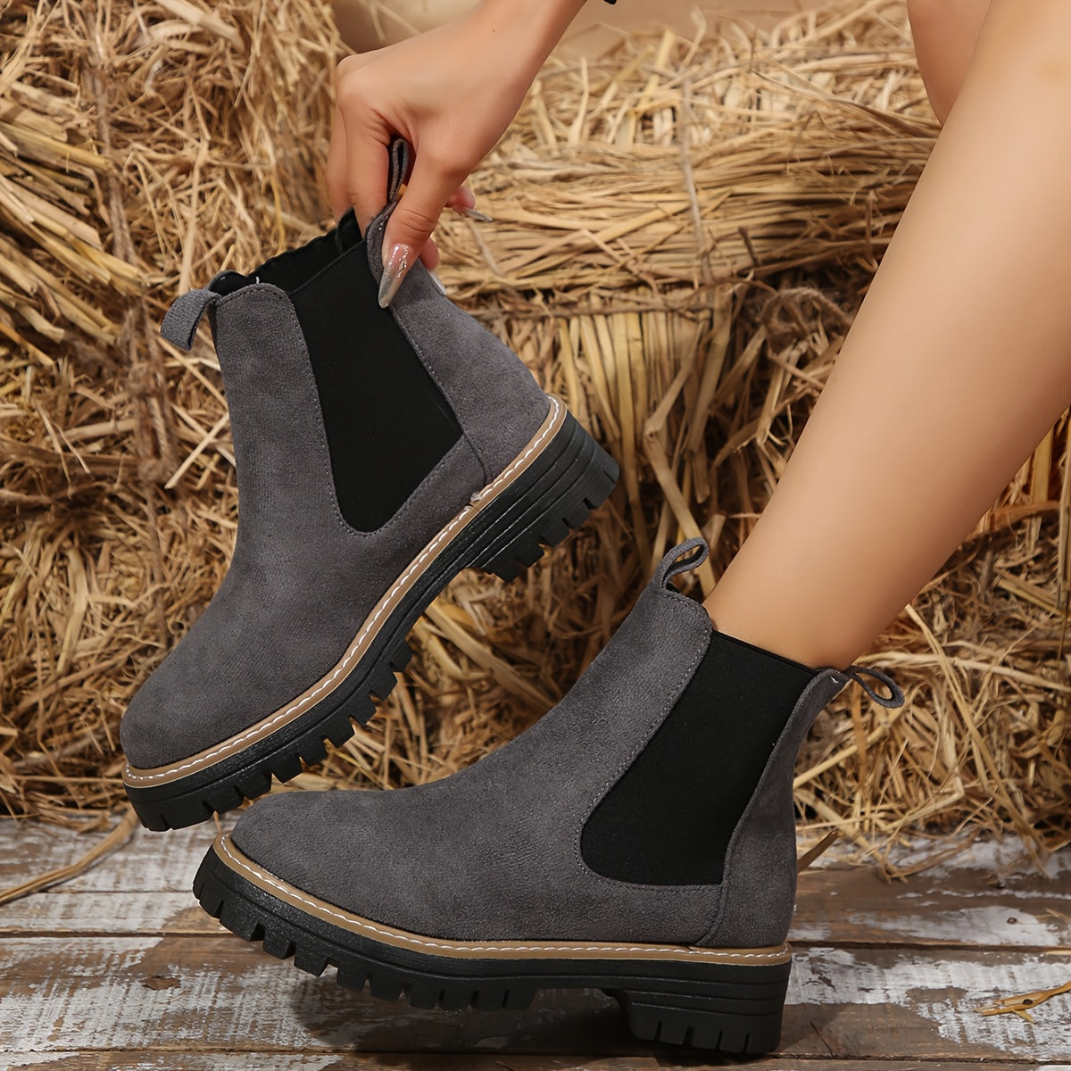 Footnity™ Orthopedic Winter Ankle Boots – Style Meets Pain-Free Comfort