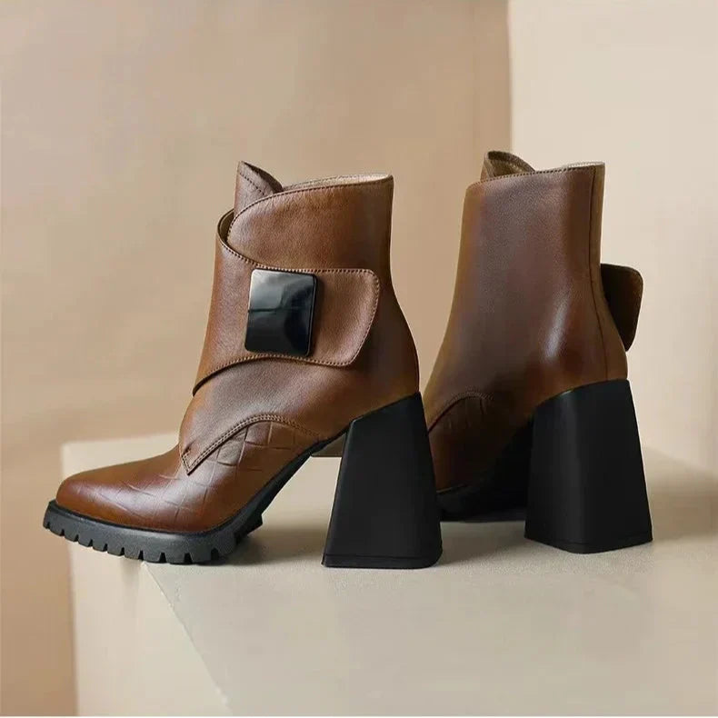 Aziel Leather Boots